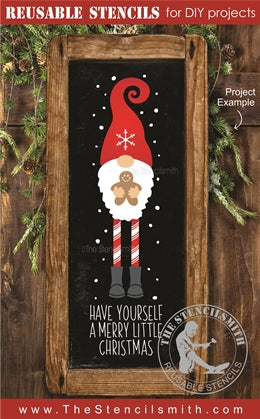 7180 - have yourself a merry (gnome) - The Stencilsmith