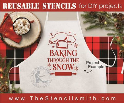 7189 - baking through the snow - The Stencilsmith