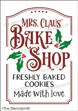 7192 - Mrs. Claus' Bake Shop - The Stencilsmith