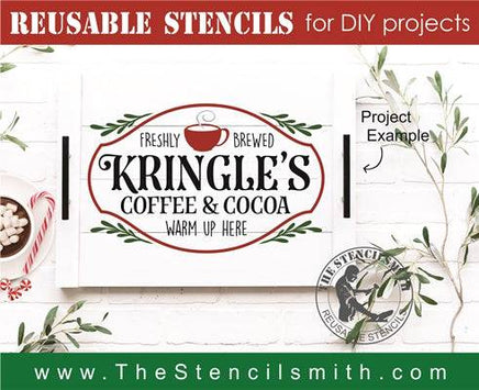 7198 - Kringle's Coffee & Cocoa - The Stencilsmith