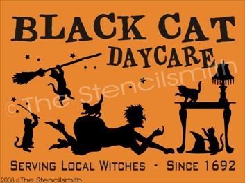71 -  Black Cat Daycare - The Stencilsmith