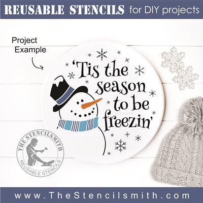 7200 - 'Tis the season to be freezin' - The Stencilsmith