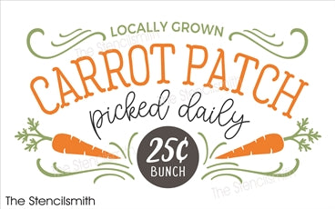 7265 - Carrot Patch - The Stencilsmith