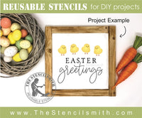 7266 - Easter greetings - The Stencilsmith