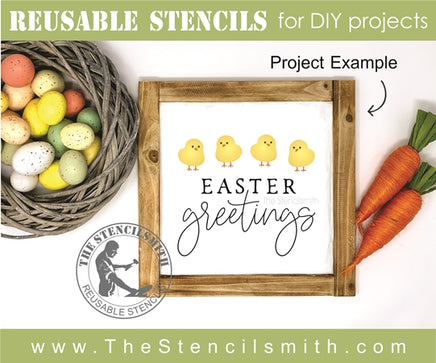 7266 - Easter greetings - The Stencilsmith