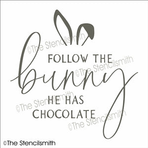 7267 - follow the bunny - The Stencilsmith