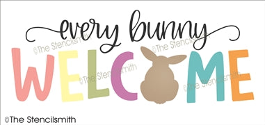 7289 - Every bunny welcome - The Stencilsmith