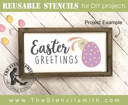 7294 - Easter Greetings - The Stencilsmith