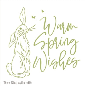 7295 - Warm Spring Wishes - The Stencilsmith