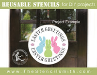 7299 - Easter Greetings - The Stencilsmith