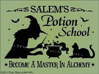 729 - Salem's Potion School - The Stencilsmith