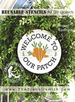 7300 - welcome to our patch - The Stencilsmith