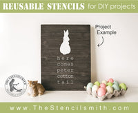 7301 - here comes peter cottontail - The Stencilsmith