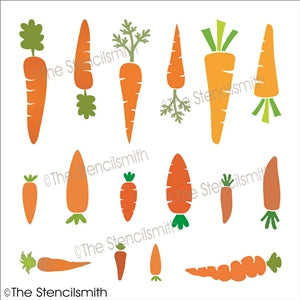 7305 - carrots - The Stencilsmith