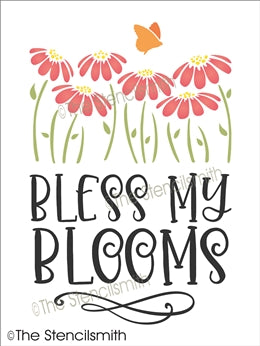 7309 - Bless my Blooms - The Stencilsmith