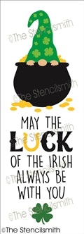 7312 - may the luck (gnome) - The Stencilsmith