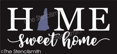 7318 - HOME (New Hampshire) sweet home - The Stencilsmith