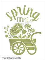 7343 - Spring thyme - The Stencilsmith