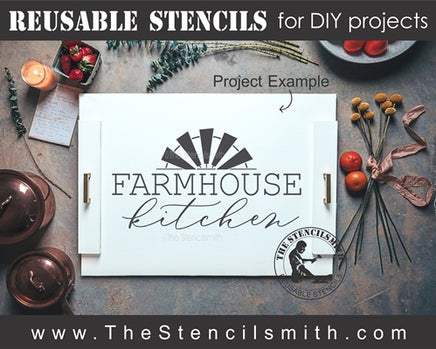 7349 - Farmhouse kitchen - The Stencilsmith