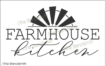 7349 - Farmhouse kitchen - The Stencilsmith