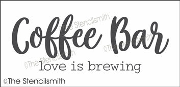 7354 - Coffee Bar - The Stencilsmith