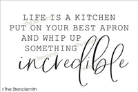 7359 - Life is a kitchen - The Stencilsmith