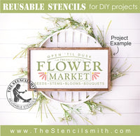 7360 - Flower Market - The Stencilsmith