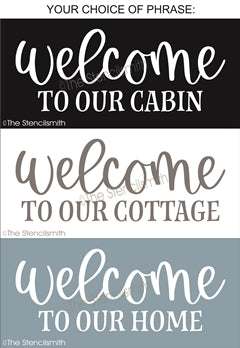 7374 - Welcome to our - The Stencilsmith