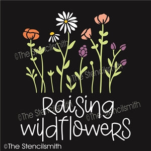 7375 - raising wildflowers - The Stencilsmith