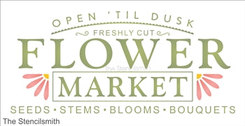 7360 - Flower Market - The Stencilsmith
