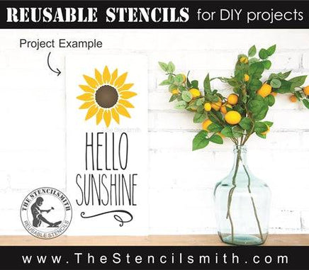 7384 - hello sunshine - The Stencilsmith