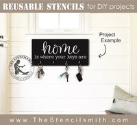 7389 - home is where your keys are - The Stencilsmith