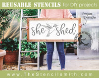 7392 - She Shed - The Stencilsmith