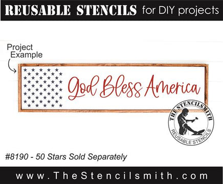 7394 - God Bless America - The Stencilsmith