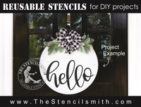 7395 - hello - The Stencilsmith