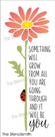 7434 - Something will grow from - The Stencilsmith