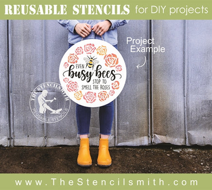7438 - Even Busy Bees stop - The Stencilsmith