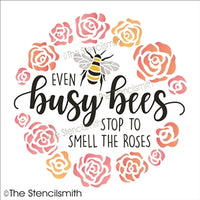 7438 - Even Busy Bees stop - The Stencilsmith