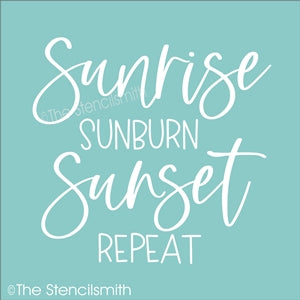 7444 - sunrise sunburn - The Stencilsmith