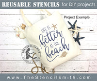7445 - Life is better at the beach - The Stencilsmith