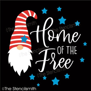 7450 - Home of the Free (gnome) - The Stencilsmith