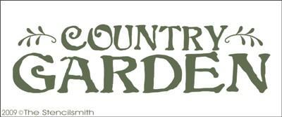 745 - Country Garden - The Stencilsmith