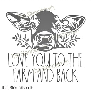 7462 - love you to the farm and back - The Stencilsmith