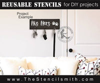 7465 - His Hers (dog) - The Stencilsmith