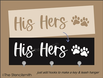 7465 - His Hers (dog) - The Stencilsmith
