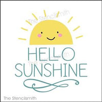 7471 - hello sunshine - The Stencilsmith