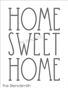 7484 - Home sweet home - The Stencilsmith
