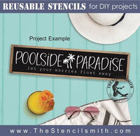 7487 - Poolside Paradise - The Stencilsmith