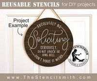 7507 - No Soliciting - The Stencilsmith