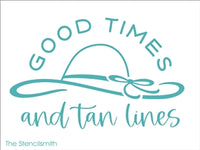 7516 - good times and tan lines - The Stencilsmith